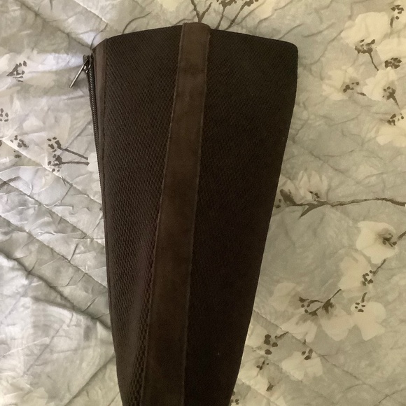 Brown Suede Riding Boot Aquatalia Sz 9 New - Picture 7 of 7